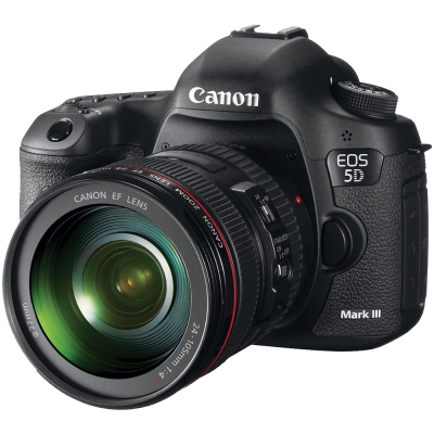Canon Mark III with 24-105mm lens Hire Product Image