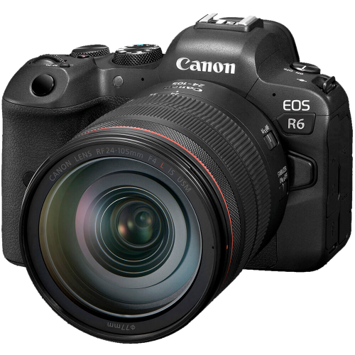 Canon EOS R6 with 24-105mm lens Hire Product Image