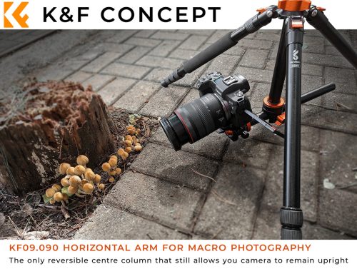 KandF Pro-Arm Photography Tripod In Use | KF09.090