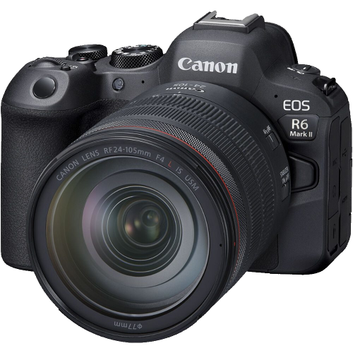 Canon EOS R6 Mk II Mirrorless Camera Hire with 24-105mm Lens